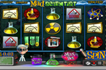 Mad scientist slotmachine